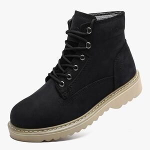 NIB Genuine Leather Nubuck Mens boots 10.5 Side Zipper Workboots